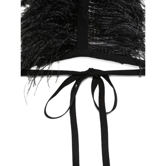 Ann Demeulemeester Black Necklaces Women - Picture 2 of 3